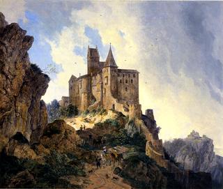 Castle Kipfenberg in the Altmühltal