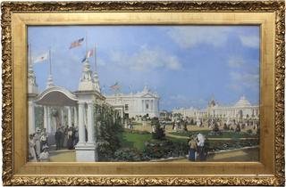 Trans-Mississippi and International Exposition 1898  - On the Plaza