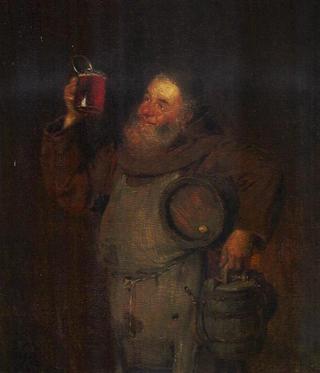 Monk with Beer