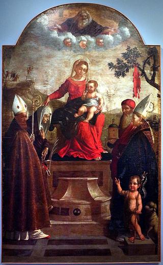 The Virgin and Child with Saints