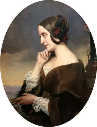 Portrait of Marie d’Agoult