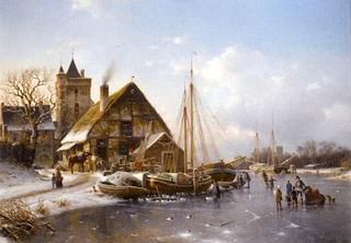 Winter on the Rhone
