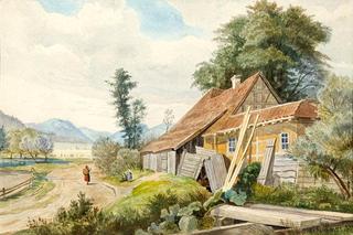 Dam Mill near Friedrichroda in Thuringia