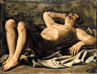 A study for Saint Sebastian