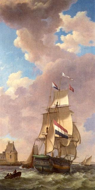 A Merchantman off Veere
