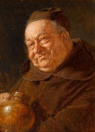 Monk with a Pitcher