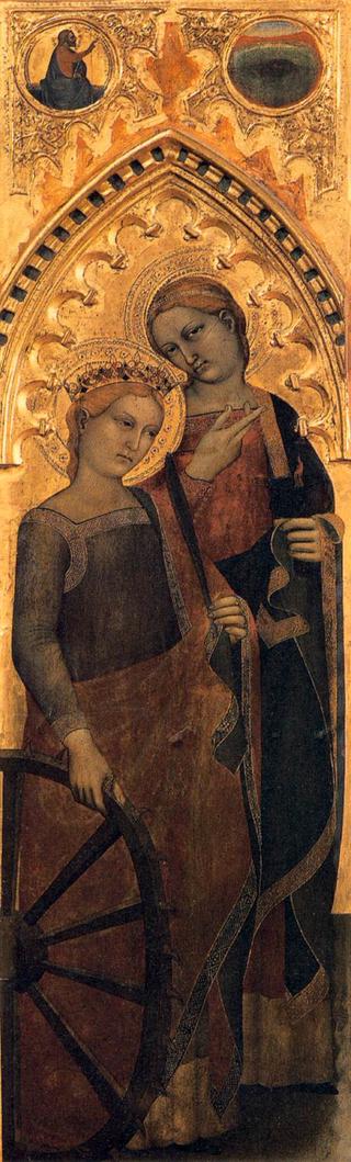 Saints Catherine of Alexandria and Lucy