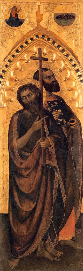 Saints John the Baptist and Luke the Evangelist