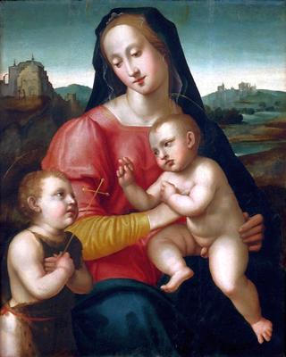 Virgin and Child with Saint John