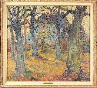 House with Trees