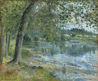 Banks of the Oise at Auvers-sur-Oise