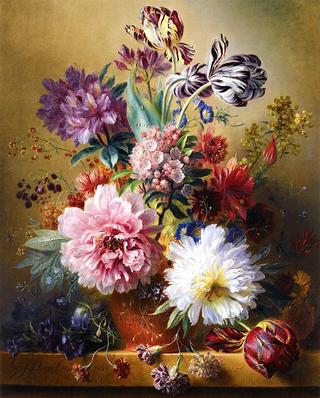 An Opulent Flower Still Life