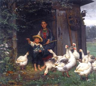 Feeding the Geese