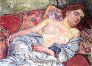 Nude on a Divan