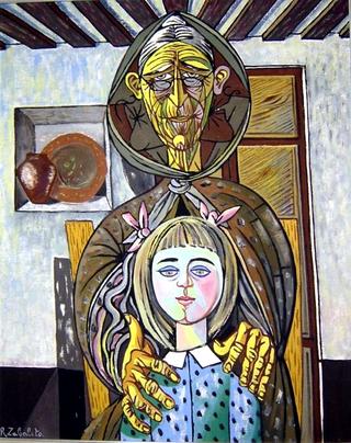 Old Woman and Girl