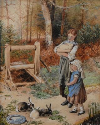 Feeding the Rabbits