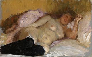 The Artist's Wife Natalia Nordman Sleeping