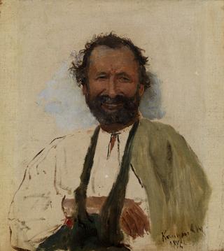 Portrait of a Man with His Arm in a Sling