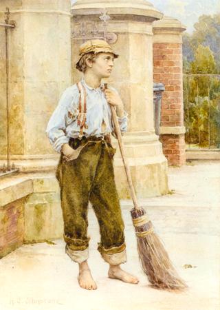 The Crossing Sweeper