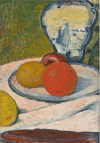 Still Life with Oranges and a Delft Vase