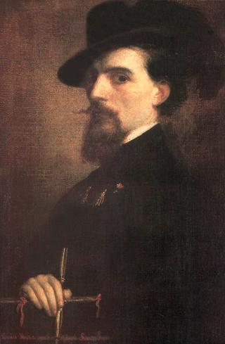 Self-portrait with Kossuth-hat