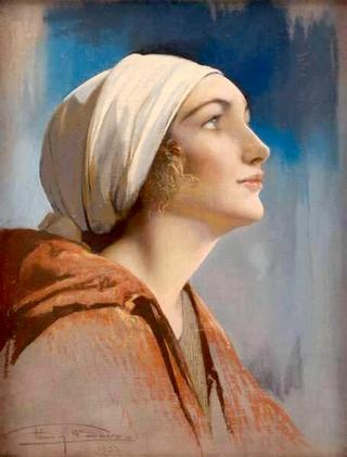 Young Woman in Profile