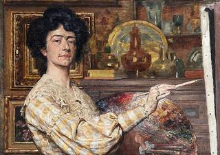 At the Easel