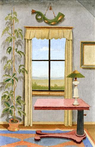 Studio Window with View of Basel