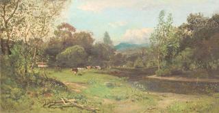 Landscape with Cows