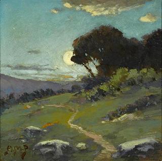 A moonlit dawn