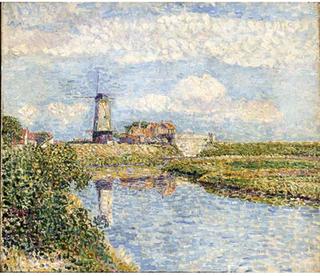 Landscape with Mill near Sluis