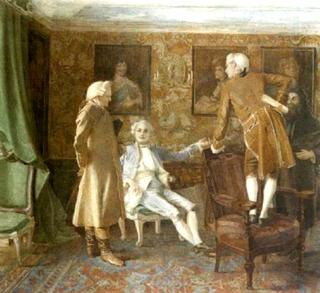 School for Scandal - Charles Surface Selling the Portraits of his Ancestors