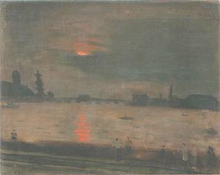 The Neva River in Leningrad