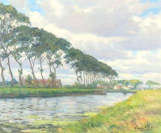 Canal in Flanders
