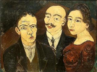 Two Men and Woman