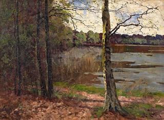 Spring at the Lake in Macklenburg