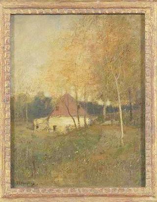 Landscape with Barn Haus