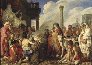 Dido's Sacrifice to Juno