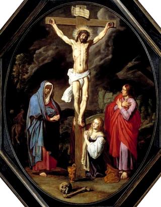 Crucifixion with Mary, St John and Magdalene