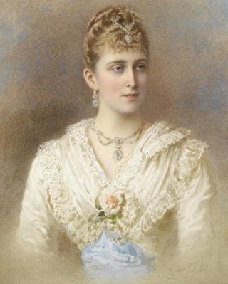 Portrait of the Grand Duchess Elizaveta Fedorovna