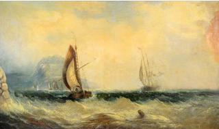 Seascape with Ships