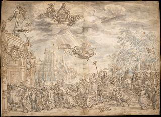 The Triumphal Entry of Frederik Hendrik of the Orange into The Hague