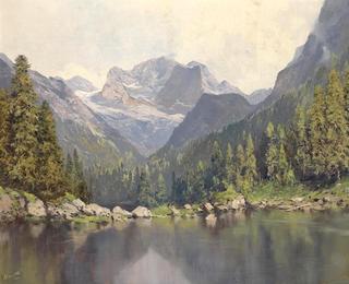 Lake Gosau and the Dachstein