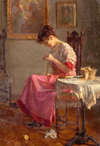 Lady Sewing