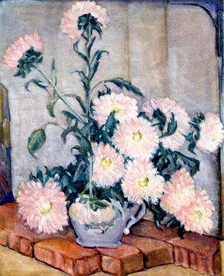 Still Life with Dahlias