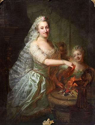 Portrait of Magdalene Charlotte von Olthoff