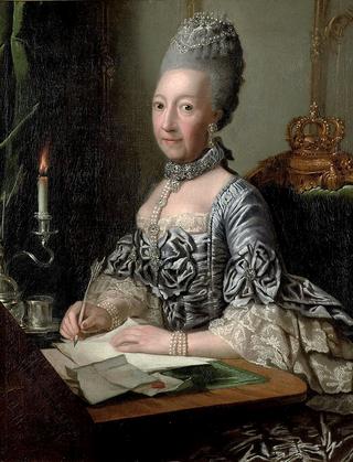 Portrait of Ulrike Sophie, Princess of Mecklenburg-Schwerin