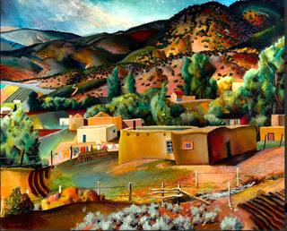 Canon landscape, Taos