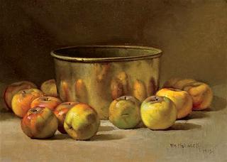 Still Life with Apples and Copper