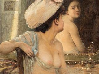 Nude before a Mirror